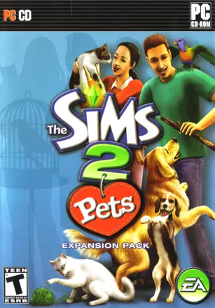 The Sims 2: Pets Windows Front Cover