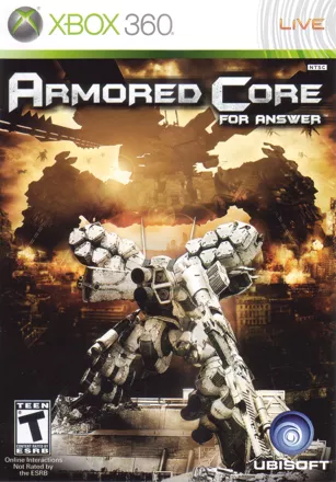 Armored Core: For Answer Xbox 360 Front Cover