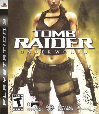 Tomb Raider: Underworld PlayStation 3 Front Cover