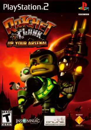 Ratchet &#x26; Clank: Up Your Arsenal PlayStation 2 Front Cover