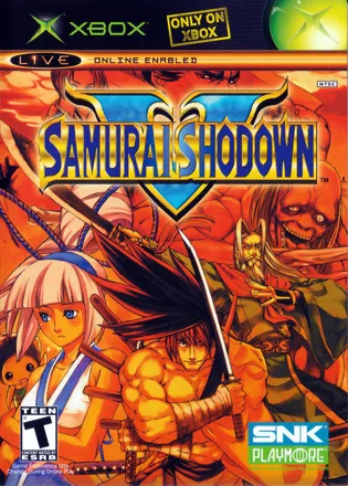 Samurai Shodown V Xbox Front Cover