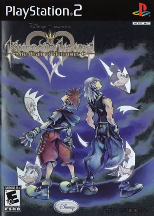 Kingdom Hearts: Re:Chain of Memories PlayStation 2 Front Cover