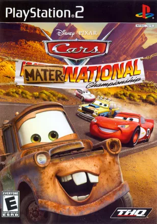 Disney&#x2022;Pixar Cars: Mater-National Championship PlayStation 2 Front Cover