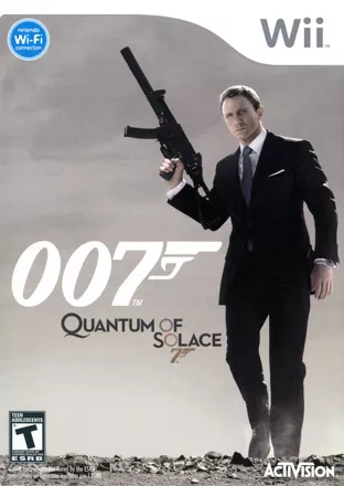 007: Quantum of Solace Wii Front Cover