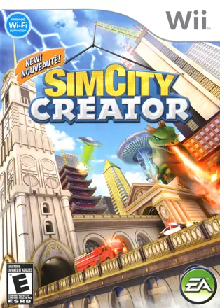 SimCity Creator Wii Front Cover