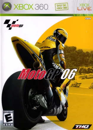 MotoGP &#x27;06 Xbox 360 Front Cover