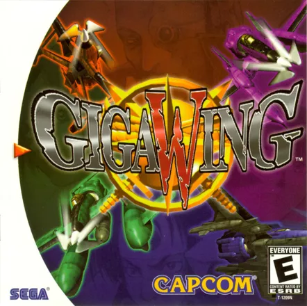 Giga Wing Dreamcast Front Cover