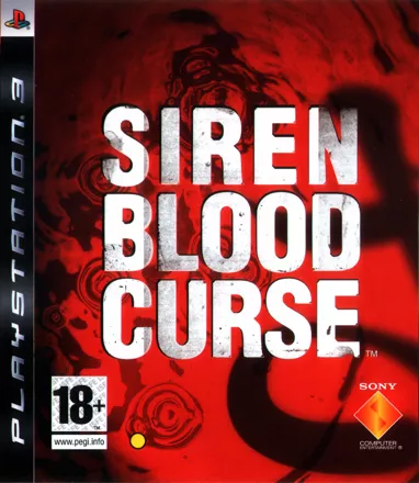 Siren: Blood Curse PlayStation 3 Front Cover