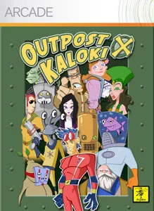 Outpost Kaloki X Xbox 360 Front Cover