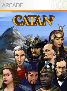 Catan Xbox 360 Front Cover