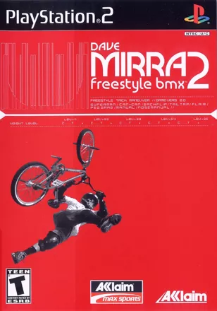 Dave Mirra Freestyle BMX 2 PlayStation 2 Front Cover