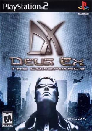 Deus Ex PlayStation 2 Front Cover