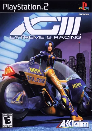 XGIII: Extreme G Racing PlayStation 2 Front Cover