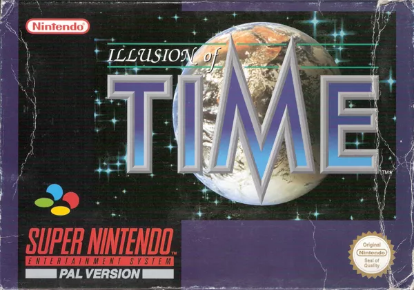 Illusion of Gaia SNES Front Cover