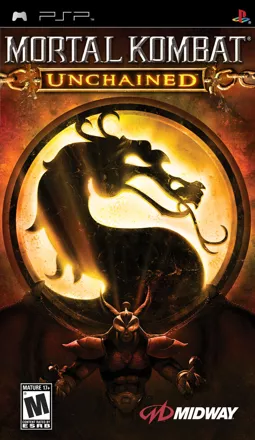 Mortal Kombat: Unchained PSP Front Cover