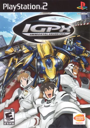 IGPX: Immortal Grand Prix PlayStation 2 Front Cover