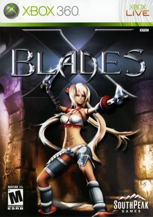 X-Blades Xbox 360 Front Cover