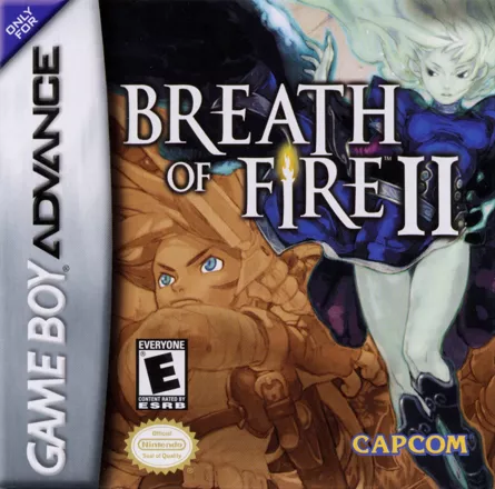 Breath of Fire II Game Boy Advance Front Cover