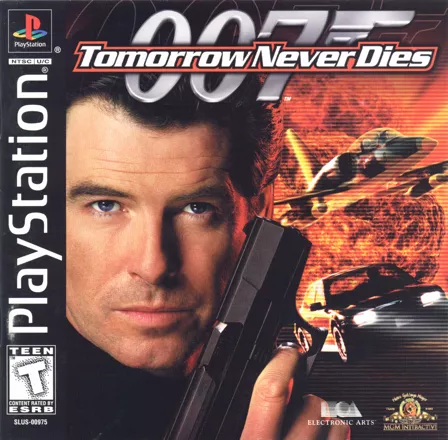 007: Tomorrow Never Dies PlayStation Front Cover