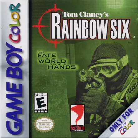 Tom Clancy&#x27;s Rainbow Six Game Boy Color Front Cover