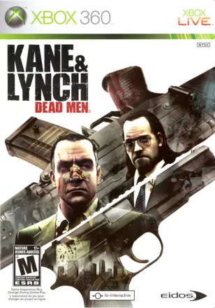 Kane &#x26; Lynch: Dead Men Xbox 360 Front Cover