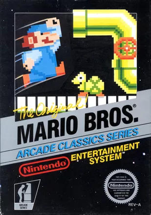 Mario Bros. NES Front Cover