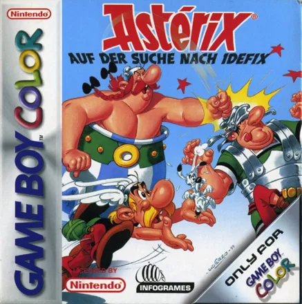 Ast&#xE9;rix: Search for Dogmatix Game Boy Color Front Cover