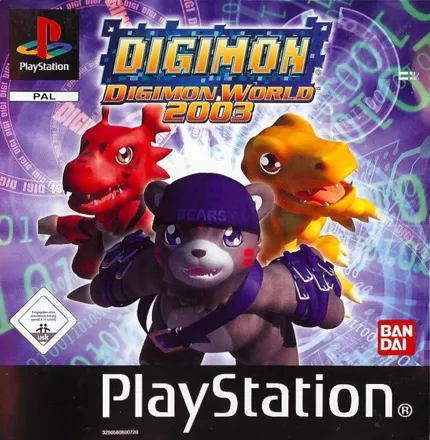 Digimon World 3 PlayStation Front Cover