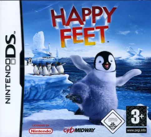 Happy Feet Nintendo DS Front Cover