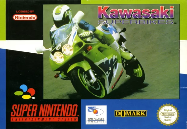 Kawasaki Superbike Challenge SNES Front Cover