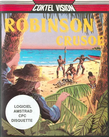 Robinson Crusoe Amstrad CPC Front Cover