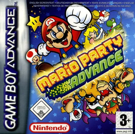 Mario Party Advance Game Boy Advance Front Cover