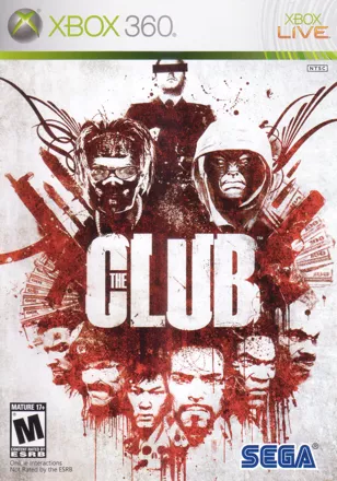 The Club Xbox 360 Front Cover