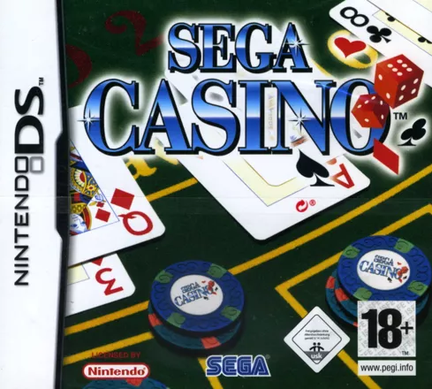 Sega Casino Nintendo DS Front Cover