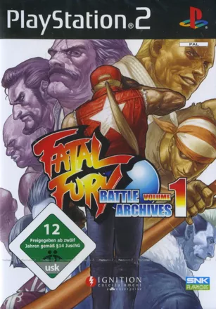 Fatal Fury: Battle Archives Volume 1 PlayStation 2 Front Cover