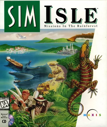 SimIsle: Missions in the Rainforest Macintosh Front Cover