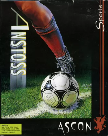 On the Ball Amiga Front Cover