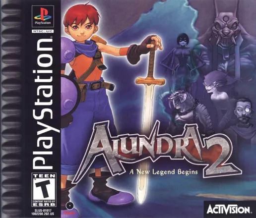 Alundra 2: A New Legend Begins PlayStation Front Cover