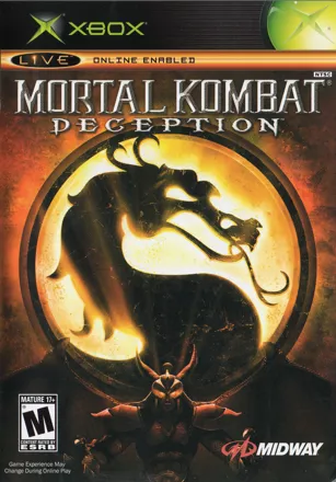 Mortal Kombat: Deception Xbox Front Cover