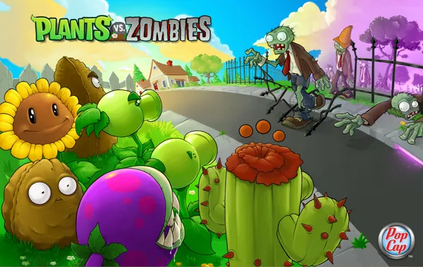 Plants vs. Zombies Macintosh Front Cover