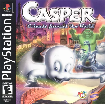 Casper: Friends Around the World PlayStation Front Cover