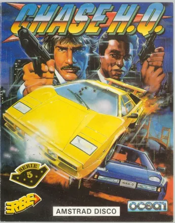 Chase H.Q. Amstrad CPC Front Cover