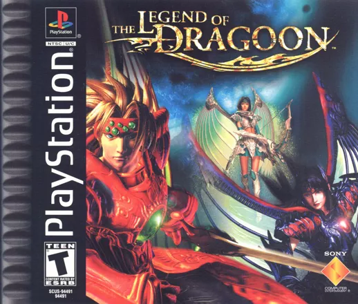 The Legend of Dragoon PlayStation Front Cover