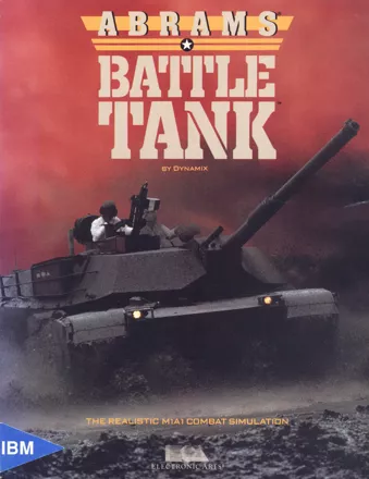 Abrams Battle Tank DOS Front Cover