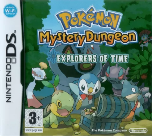 Pok&#xE9;mon Mystery Dungeon: Explorers of Time Nintendo DS Front Cover