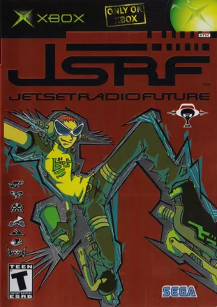 JSRF: Jet Set Radio Future Xbox Front Cover