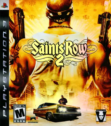 Saints Row 2 PlayStation 3 Front Cover
