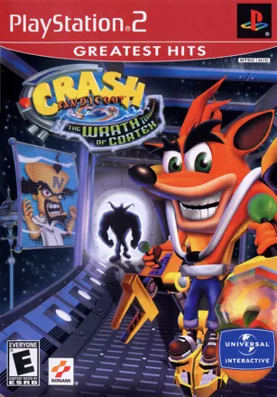 Crash Bandicoot: The Wrath of Cortex PlayStation 2 Front Cover