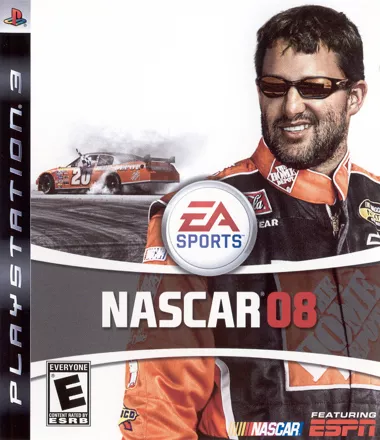 NASCAR 08 PlayStation 3 Front Cover