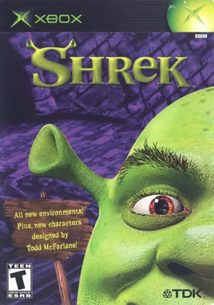 Shrek Xbox Front Cover
